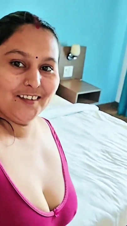 Indian couple intimate in hotel room | Clip 1