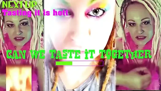 Pacar merangkak kamu pakai celana dalamnya di game JOI CEI yang dibintangi oleh Goddess Lana