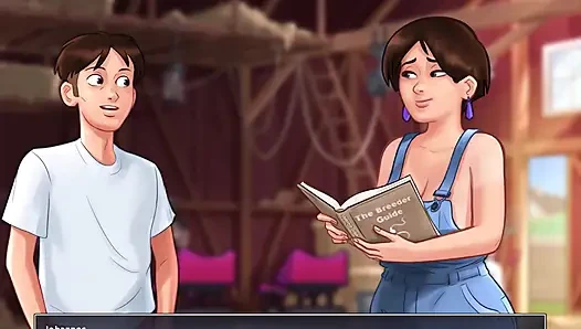 Summertime saga: the nurse helped Johannes