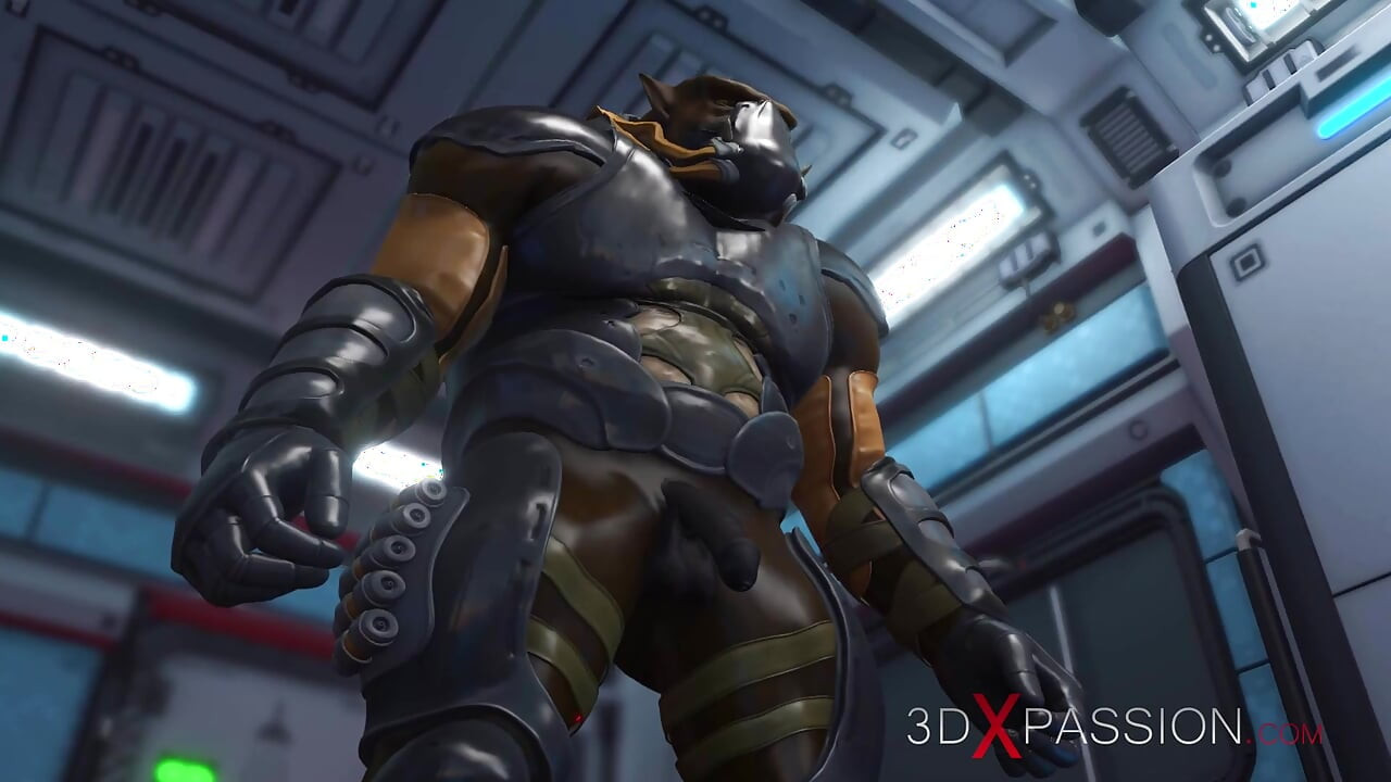 3D animacija robinje koja se u HD-u