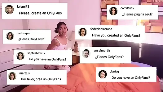 Wild Hope launches her onlyfans , subscribe and give you a super hot video