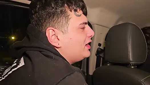 Dirty Sluts Sucking Dick in the Uber Before Party! Knock Knock Stream