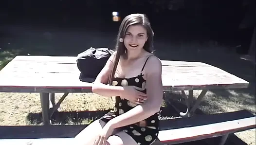 Extra Hairy 90s Natural Babe Shows off
