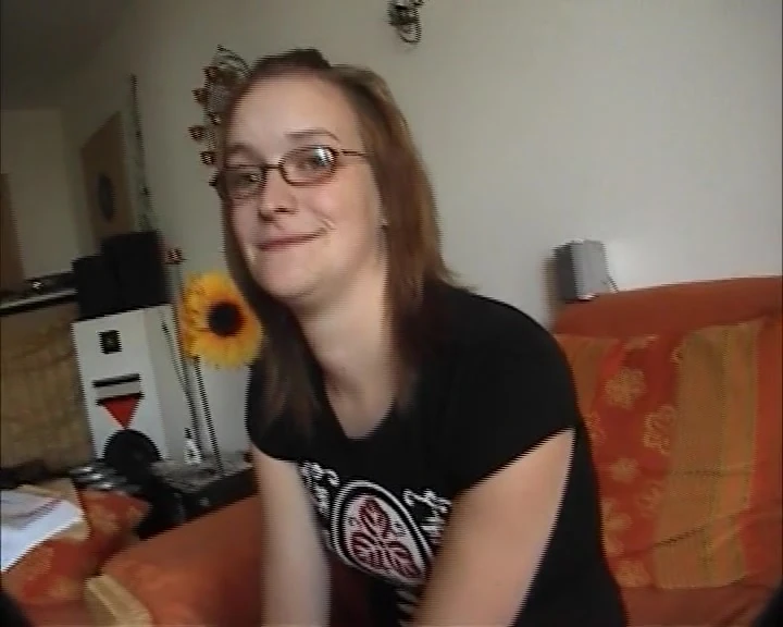 A sexy brunette lady from Germany adores a thick cock deep inside her muff