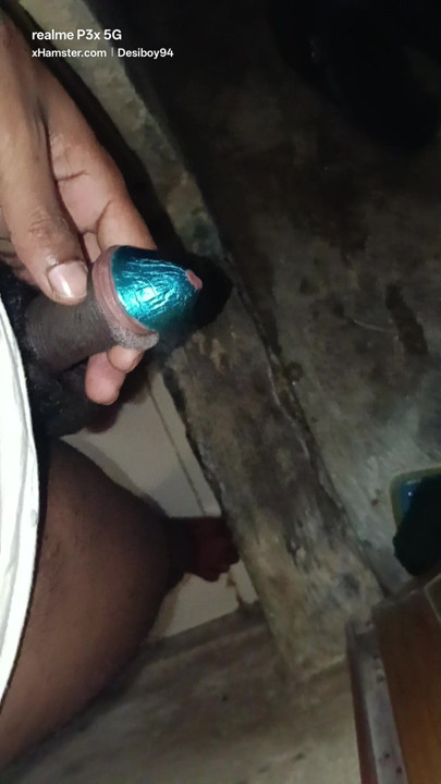 My uncut blue dick