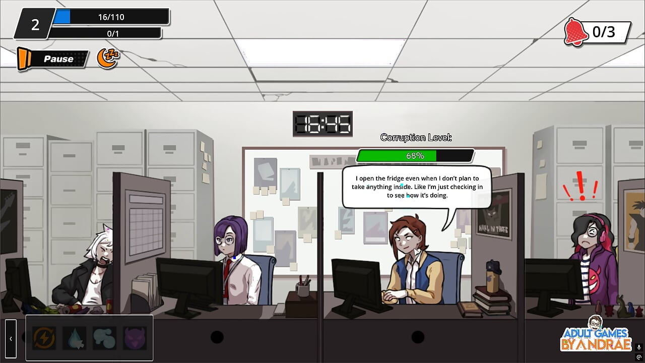 Femboy Ghost Gameplay Part 1 – Discreet Masturbation at Work