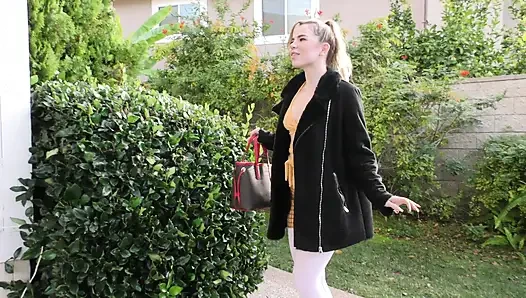 Troublesome Teen Alina West Swallows Spunk