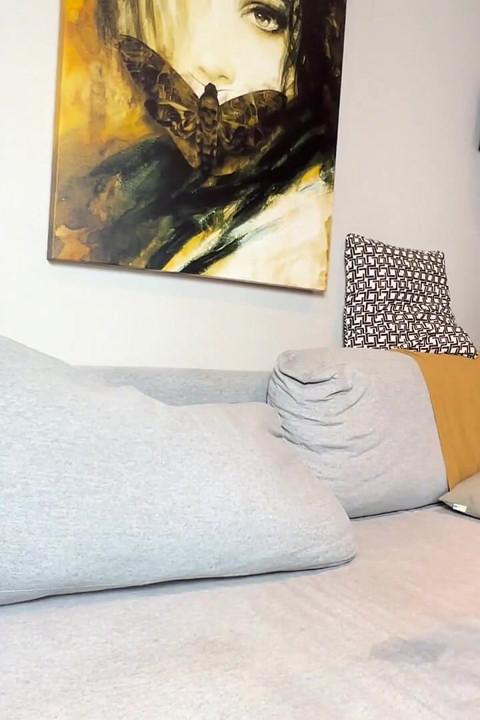 Half-stepsister Opens Sex with Stepbrother on the Sofa in the Living Room