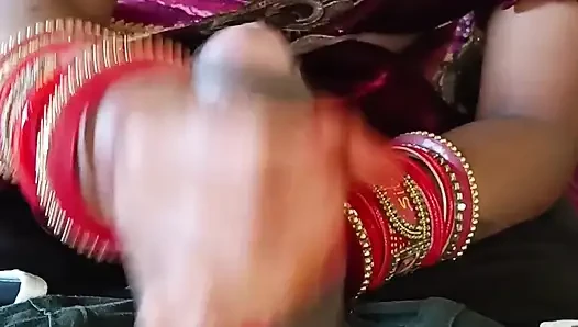 Hendjob di maine apne pati ko aur gadha ras nikali
