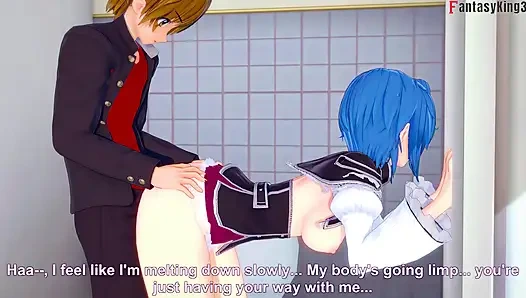 Xenovia dan issei ngentot di kamar mandi, rias baru tahu - dxd ntr madness series