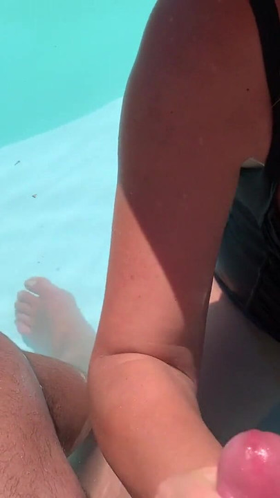 Epic moment from "POV neighbours wife sucking and fucking in pool"