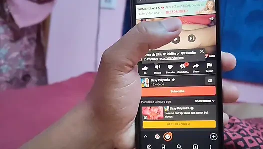 Maid aunty was sick so she sent her virgin step-daughter for work today