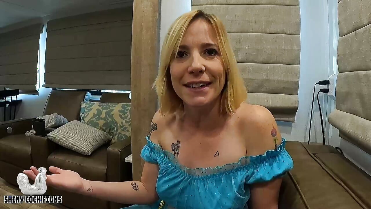Stepson Tricks Stepmom with a Treat - Jane Cane, Shiny Cock Films