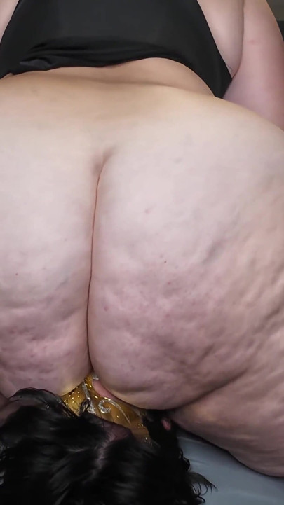 Carry & Reward 8 - Strong BBW Carries Exhausted Husband, Facesitting & Cowgirl