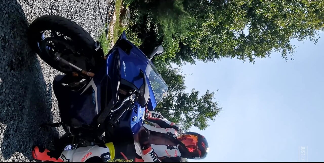 On My Sport Bike