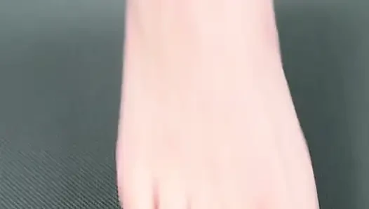 Walking on Treadmill