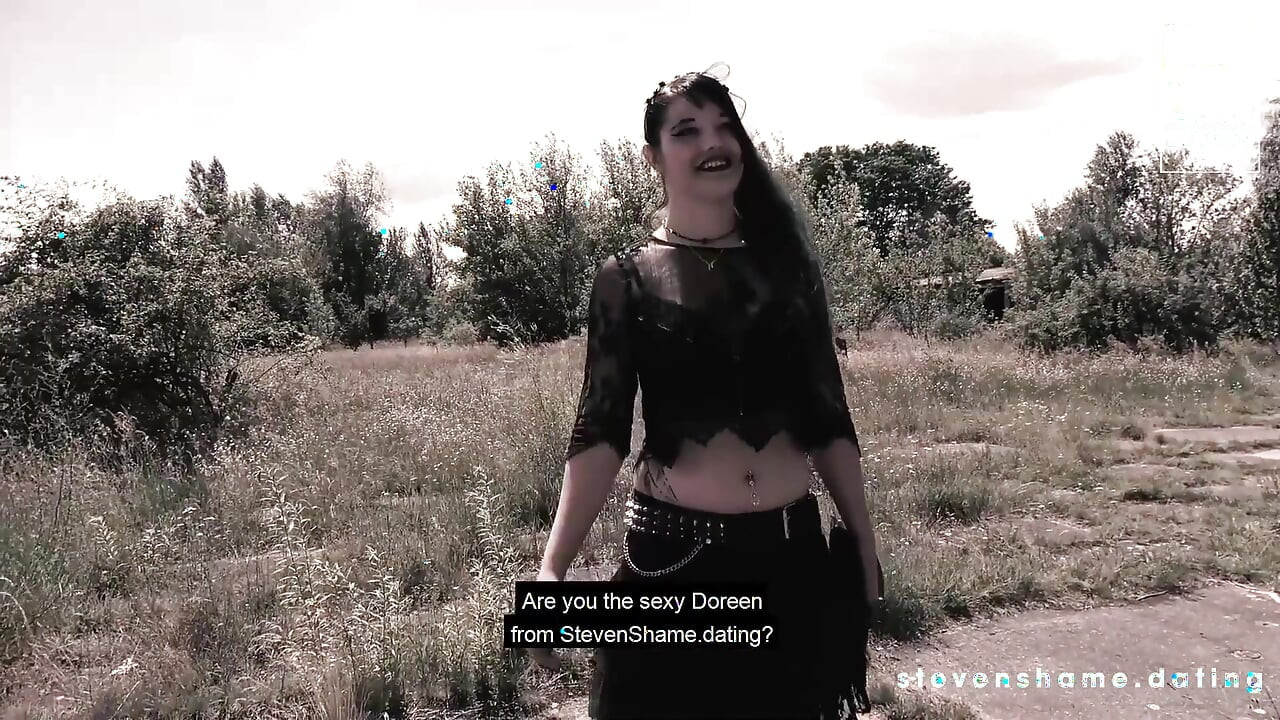 Rendez-vous coquin pour doreen, fille gothique ! Stevenshame