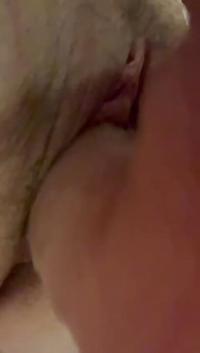 Close up dildo in creamy pussy