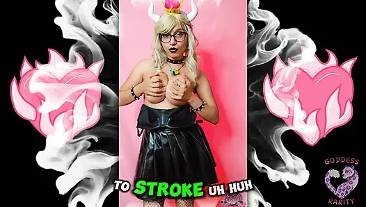 Goddess rarity melucuti bajumu sebagai Bowsette