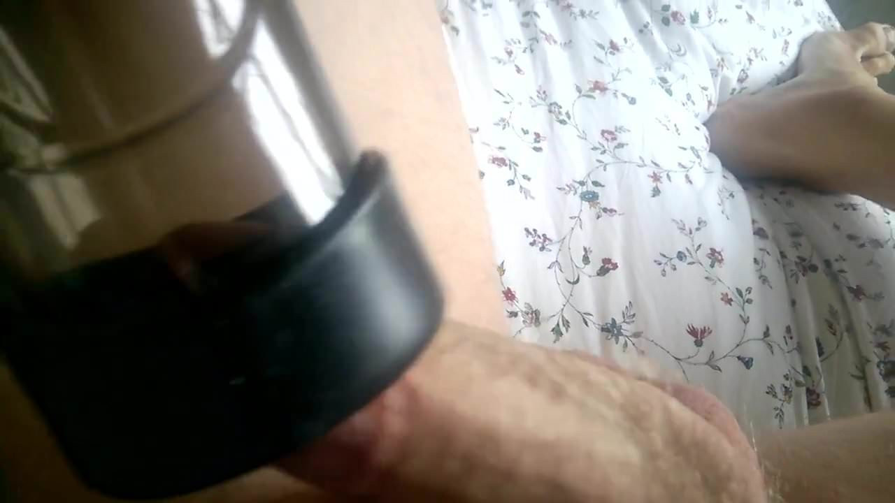 ポンプ付き朝遊び