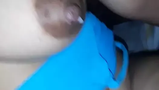Fucking and dripping milk from my breasts