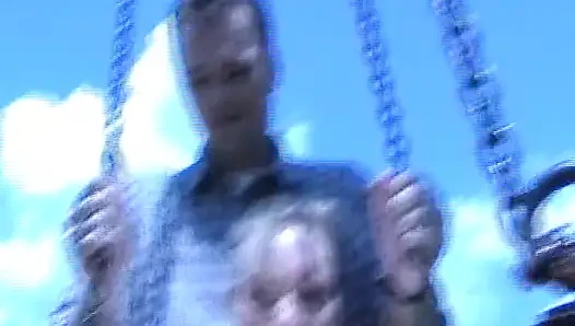 Pretty German blonde gets fucked in nature
