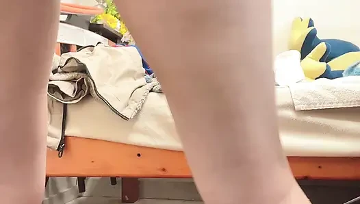 İşeyen Seksi Amcık Güzel Işiyor