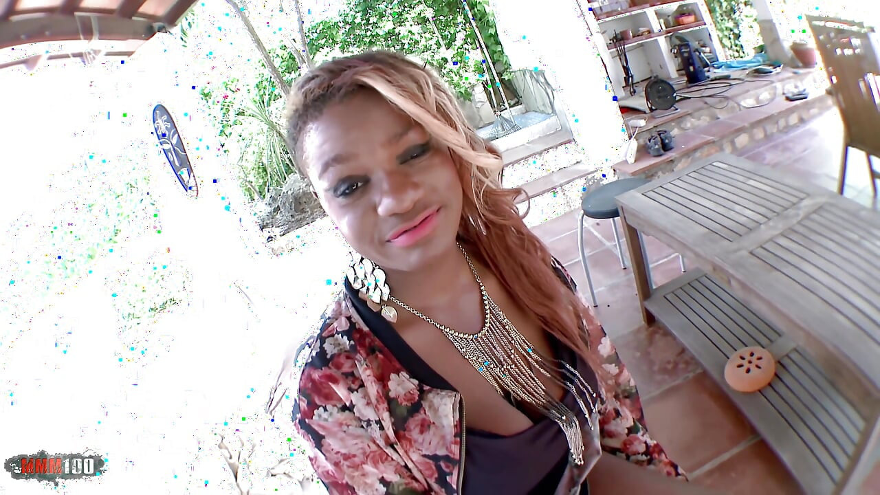 Estrella: Fucking in Bed with Estrella, a Beautiful Young Black Girl with Big Tits