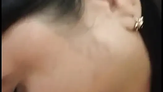 Cheating wife!! She has rough sex with the neighbor while her husband is at the grocery store