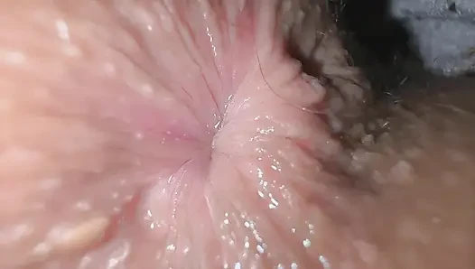 Extreme Nahaufnahme, kitzler lecken, langes video, um schnell zu kommen