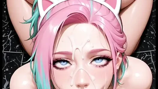 Hentai anime - arkadaşlarımın yarağına oturmayı seviyorum