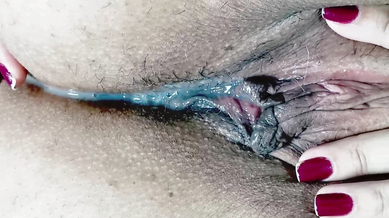 Amazing Massive Creampie, Thick Milk Inside My Wiffe Dripping Like a Waterfall