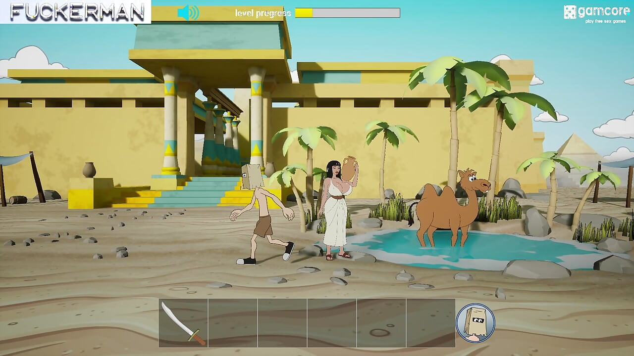 Complete Gameplay - Fuckerman, Boobs Of Egypt 0.1
