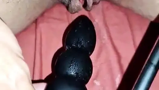 Мастурбация и надувной плагом