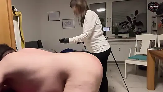 DomLadyMia-SlaveOfM Training of the Slave Part10