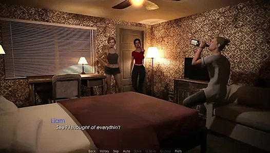 Latest Story - Season 2 - Liam rubs his cock on Diana's pussy and it all comes on top of her
