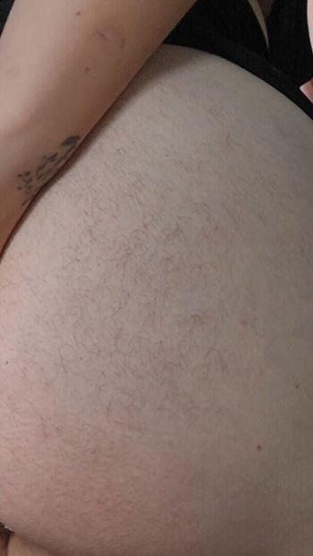 Shaving My Hairy Asshole for Our Date