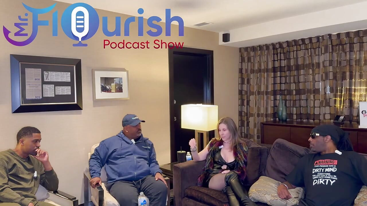 Mrflourish Podcast Mrmajic, Shante Spice और Darren Blaze के साथ डलास में शाम का अफेयर