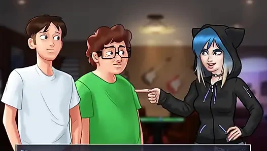 Kisah musim panas miss dewitt & koleksi animasi helan & eve [bagian 11] Permainan game seks sambil bugil