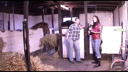 Ibu rumah tangga jerman rambut pirang dengan pantat bahenol lagi asik di-anal habis-habisan