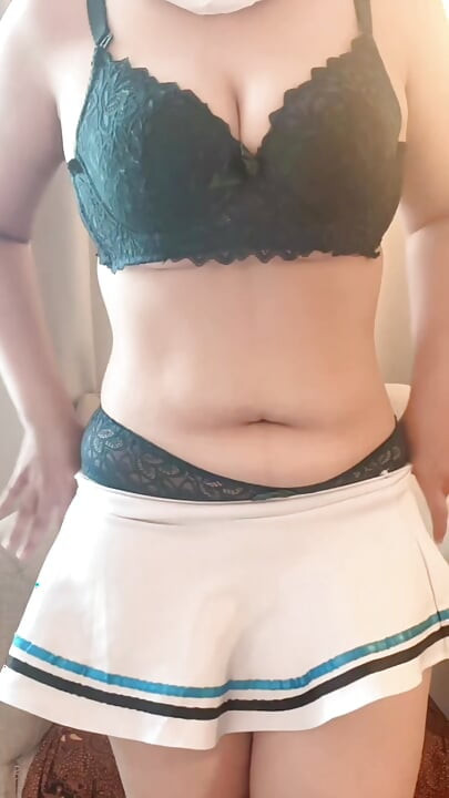 My stepsister is masturbating on the couch out a lot