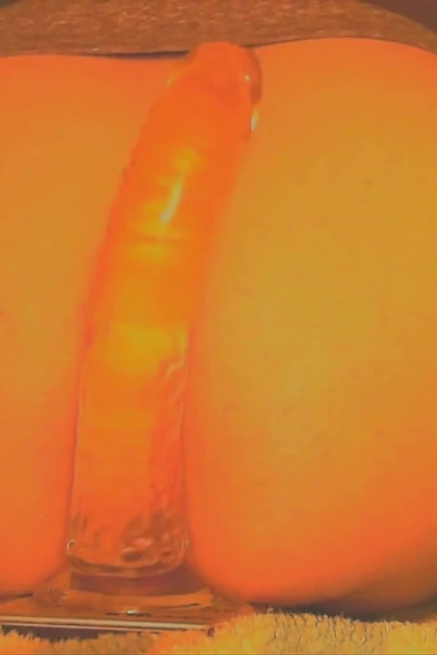 Extreme Juicy Anal Dildo Ride Having Fun Part 1