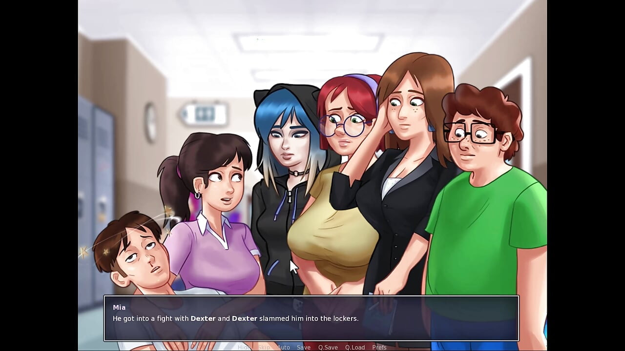 Summertime saga - cô ấy đụ tôi trong sexshop