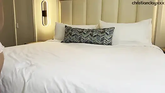 Reyna Belle Howls Like a Bitch as She Takes Christian Clay's Big Cock