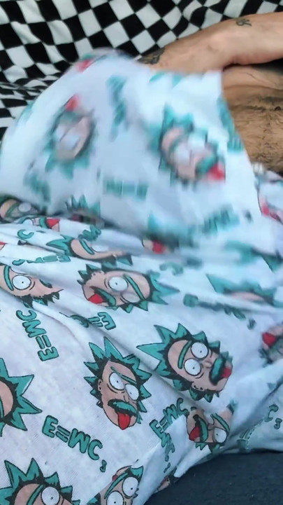 Giant Reveals Himself to Tiny Human While Masturbating and Touching His Body POV