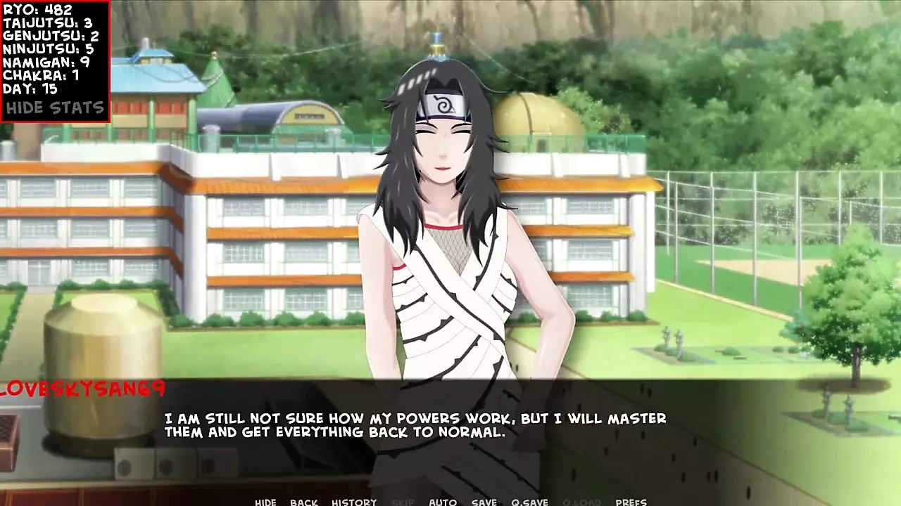 Sarada Training V2.2 Parte 4 Brincando com Peitos por Loveskysan69
