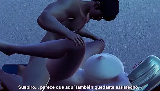 OFFICE SEX WITH SUPER BUSTY WET STEPMOM - 3D HENTAI