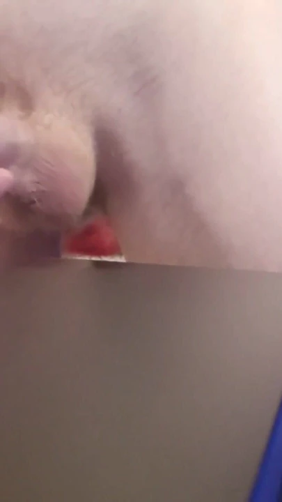 This is what happens after a month without using the cock and cumming! | Clip 1