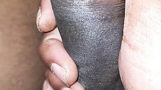 Яростная эритрейская африканка с большим черным пенисом
