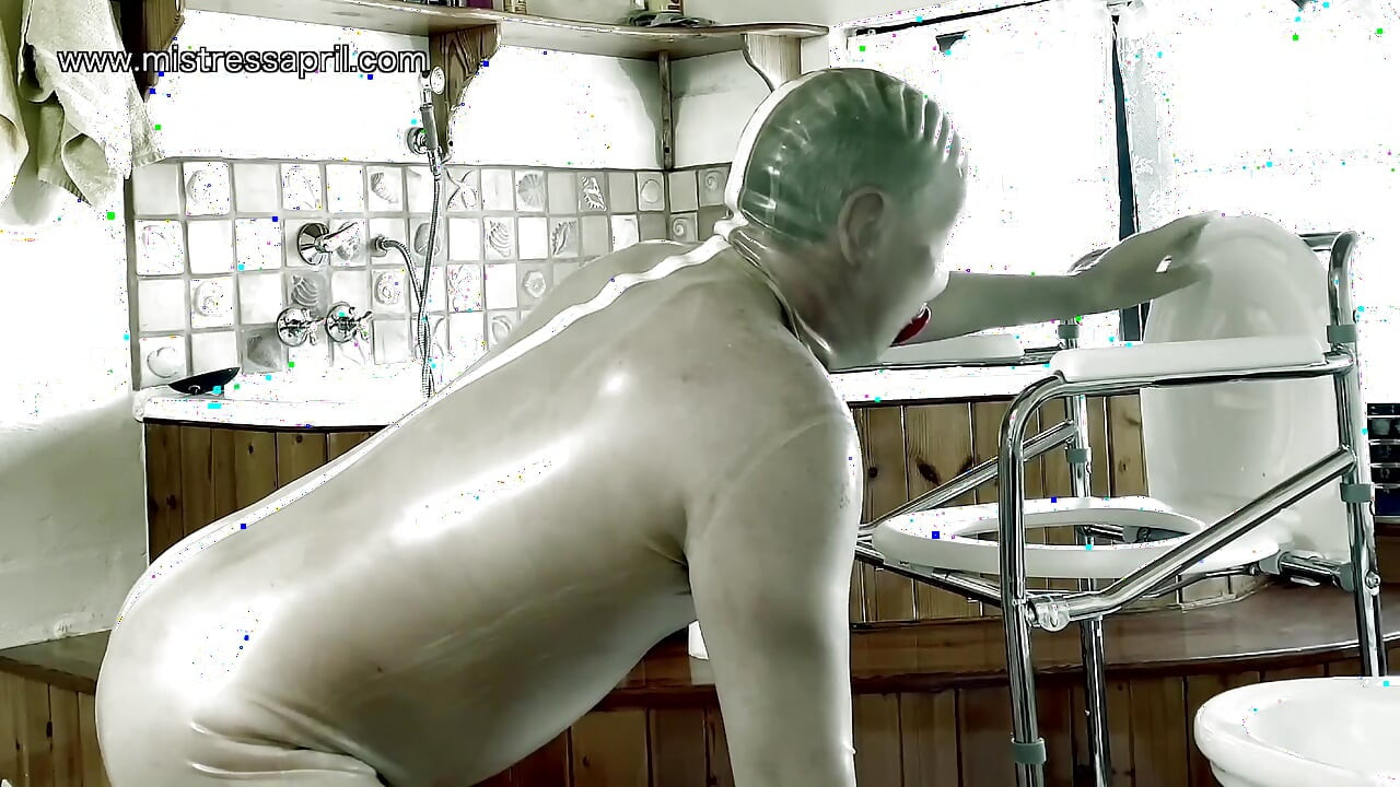 Dominatrix sahibe April - domuzcuk abattoir'de
